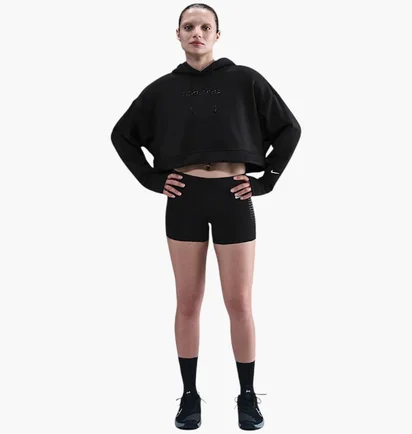 Худи женское Nike Pro Therma-Fit Fleece Hoodie Black HV3600-010