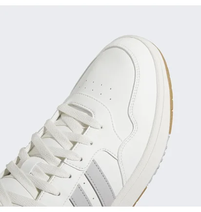 Кроссовки мужские Adidas Hoops 3.0 Mid Lifestyle Basketball Classic Vintage Shoes White IG5568