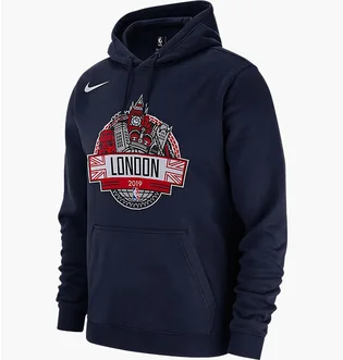 Худи мужское Nike Nba Global Games Washington Wizards Blue CD6430-419