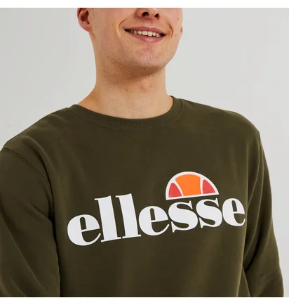 Свитшот мужской Ellesse Sl Succiso Sweatshirt Green SHC07930-506