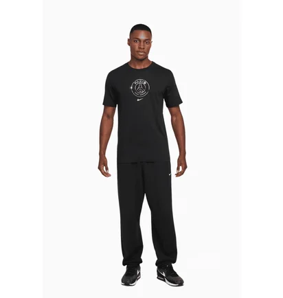 Футболка мужская Nike T-Shirt Psg Crest 2024/25 Black HJ3748-010