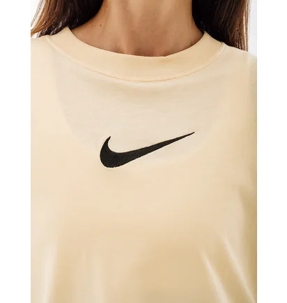 Футболка жіноча Nike W Nsw Tee Bf Ms Beige FD1129-294