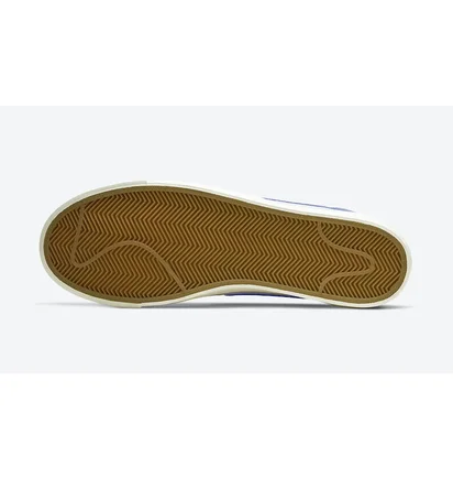 Кроссовки мужские Nike Blazer Low Leather White/Blue CI6377-107