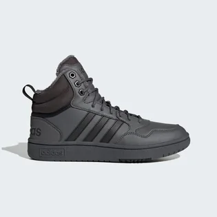 Кроссовки женские Adidas Hoops 3.0 Mid Lifestyle Basketball Classic Fur Lining Winterized Shoes Black GZ6683