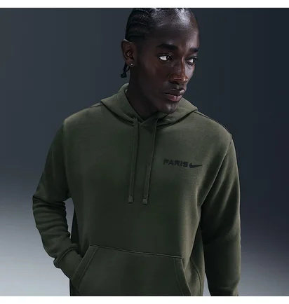 Худи мужское Nike Psg Club Olive HM2888-325