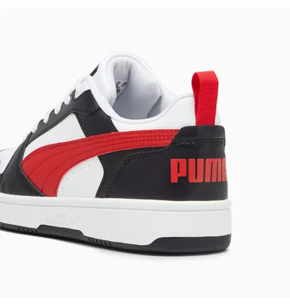 Кросівки чоловічі Puma Rebound V6 Low White/Black 392328-04