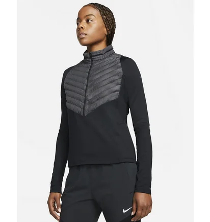 Куртка женская Nike Therma-Fit Run Division Black/Grey DD6468-010