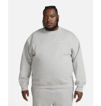 Свитшот мужской Nike Solo Swoosh Crewneck Grey DX1361-063