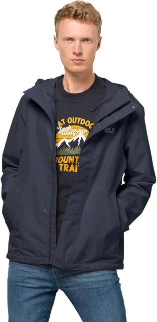 Ветровка мужская Jack Wolfskin Baydream Blue 1114902-1033