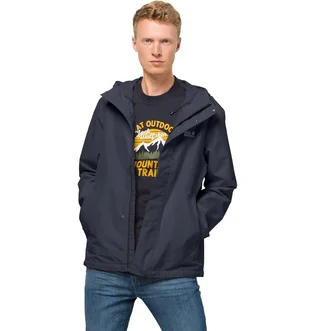 Вітровка чоловіча Jack Wolfskin Baydream Blue 1114902-1033