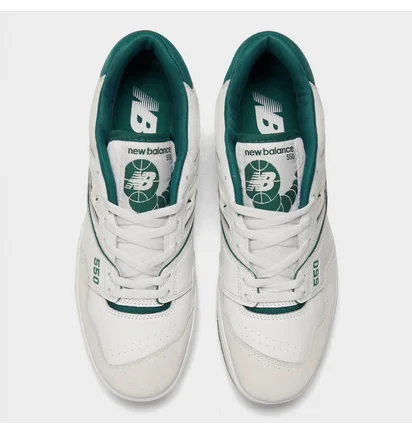 Кросівки чоловічі New Balance 550 Suede Casual Shoes White BB550STA