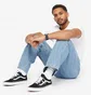 Штаны мужские Dickies Double Knee Denim Pants Light Blue DK0A4Y3FLW01