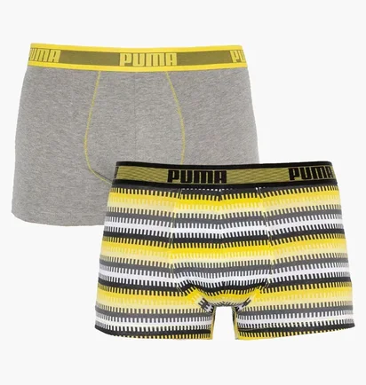 Трусы мужские Puma Worldhood Stripe Trunk Multi (2 шт) 501004001-020