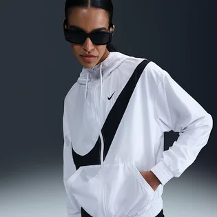 Вітровка жіноча Nike Clssc Wvn Uv Fz Logo Jkt White HM8971-100