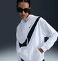 Ветровка женская Nike Clssc Wvn Uv Fz Logo Jkt White HM8971-100