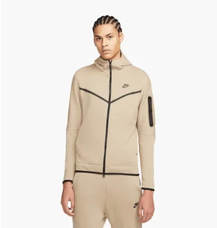Толстовка чоловіча Nike Nsw Tech Fleece Full-Zip Hoodie Beige CU4489-247