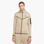 Толстовка мужская Nike Nsw Tech Fleece Full-Zip Hoodie Beige CU4489-247
