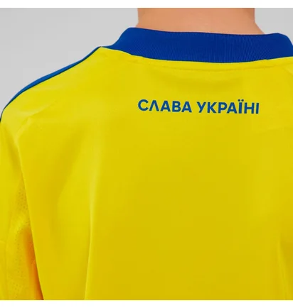 Футболка детская Adidas Ukraine 24 Kids Performance Yellow IP2189