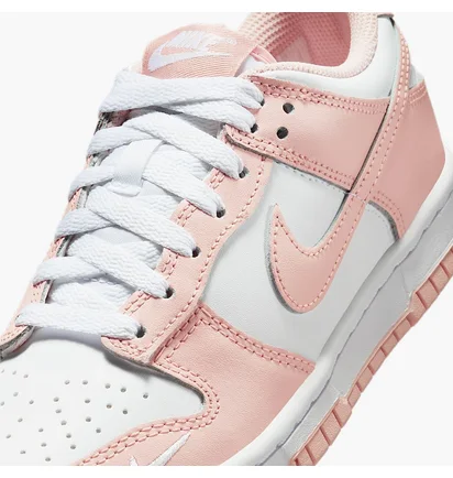 Кроссовки детские Nike Dunk Low Gs White/Pink IF6172-100