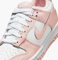 Кроссовки детские Nike Dunk Low Gs White/Pink IF6172-100