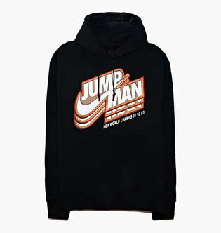 Худі чоловіче Air Jordan Jumpman Black DC9604-010