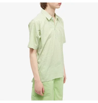 Рубашка мужская Pop Trading Company Italo Green POPSS23_03-007