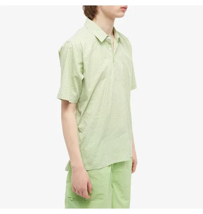 Сорочка чоловіча Pop Trading Company Italo Green POPSS23_03-007
