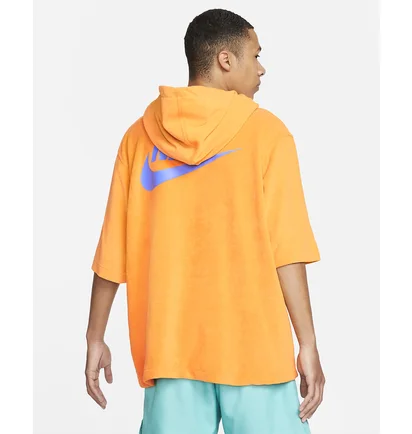 Толстовка мужская Nike M Nsw Hbr-S Ss Top Orange Dm5062-886