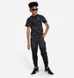 Футболка дитяча Nike Nsw Tee Swoosh Aop Black FN9605-010