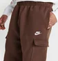 Штани чоловічі Nike Sportswear Club Fleece Cargo Jogger Pants Brown Cd3129-259