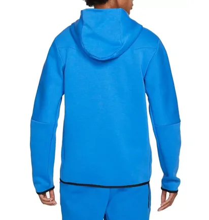 Толстовка чоловіча Nike Nsw Tech Fleece Full-Zip Hoodie Light Blue CU4489-403