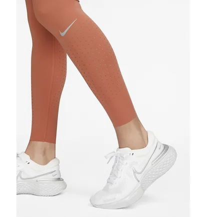 Легінси жіночі Nike Epic Luxe WomenS Mid-Rise Pocket Leggings Orange CN8041-827