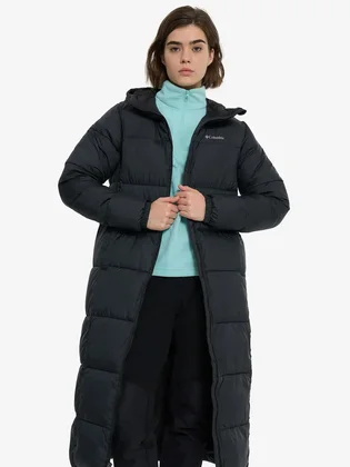 Пуховик жіночий Columbia Puffect Ii Long Jacket Black 2088451CLB-010