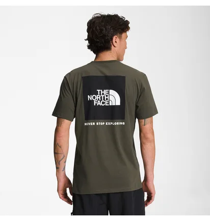 Футболка мужская The North Face Short Sleeve Box Nse Olive NF0A812HBQW