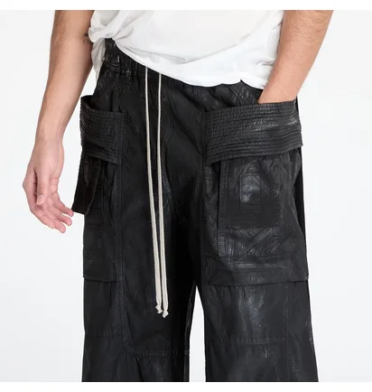 Штаны мужские Rick Owens Drkshdw Black DU01E3394-PF-09