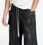Штаны мужские Rick Owens Drkshdw Black DU01E3394-PF-09