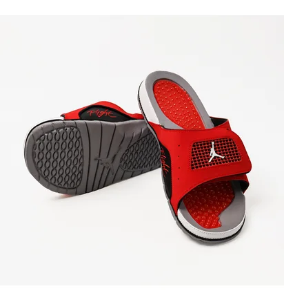 Тапочки чоловічі Air Jordan Hydro 4 Retro Red 532225-600