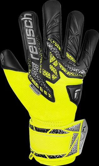 Перчатки вратарские детские Reusch Attrakt Gold X Nc Junior Yellow 5572955-2025
