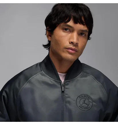 Бомбер мужской Nike Psg Anthem Black HV3455-060
