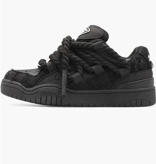 Кроссовки унисекс Cat&Sofa Dreadlocks Mono Black CS-006