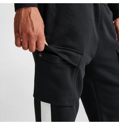 Штани чоловічі Nike Air Retro Fleece Cargo Pants Black FN7693-010