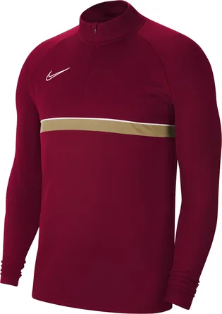 Лонгслив мужской Nike Dry Academy 21 Drill Top Bordo Cw6110-677