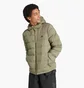 Пуховик чоловічий Adidas Helionic Stretch Hooded Down Jacket Olive IK3173