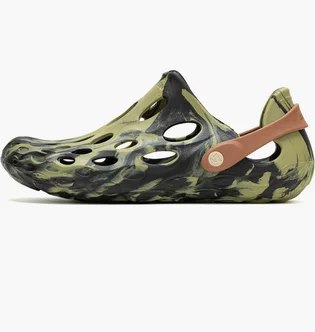 Тапочки мужские Merrell Hydro Moc Clog Sandals Black/Green J005947