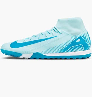 Сороконожки унисекс Nike Zm Superfly 10 Academy Tf Light Blue FQ8331-400