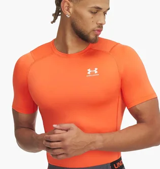 Футболка мужская Under Armour Hg Armour Comp Ss Orange 1361518-847
