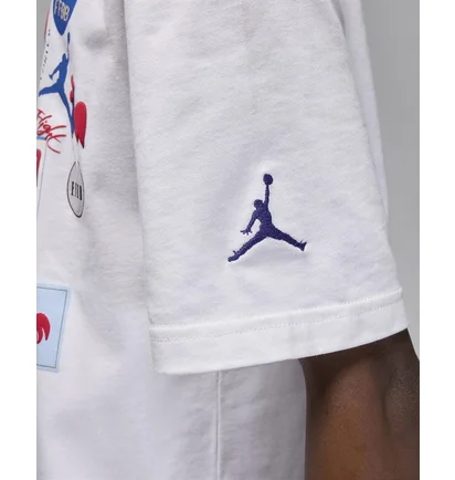 Футболка мужская Air Jordan T-Shirt Sport Basketball White FZ0955-100