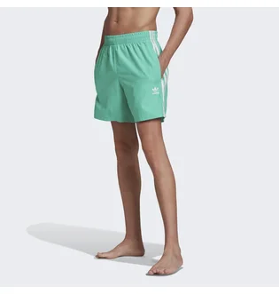 Шорты мужские Adidas Adicolor Classics 3-Stripes Swim Shorts Turquoise Hf2119