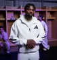 Толстовка мужская Adidas Z.N.E. Full-Zip Hooded Track Jacket White JF2443