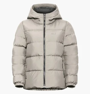 Пуховик женский Jack Wolfskin Frozen Palace Beige A65097A-0056